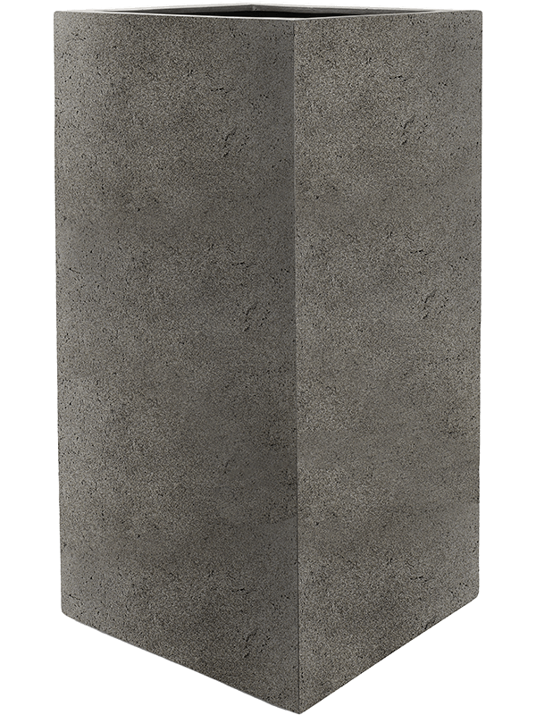 Ghiveci plante L30xW30xH80cm Grigio High Cube Natural Concrete