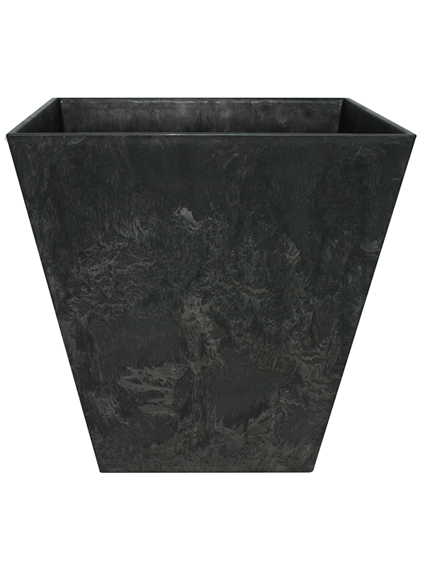 Ghiveci plante L35xW35xH34cm Artstone Ella black