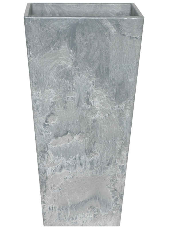 Ghiveci plante L35xW35xH70cm Artstone Ella vase grey