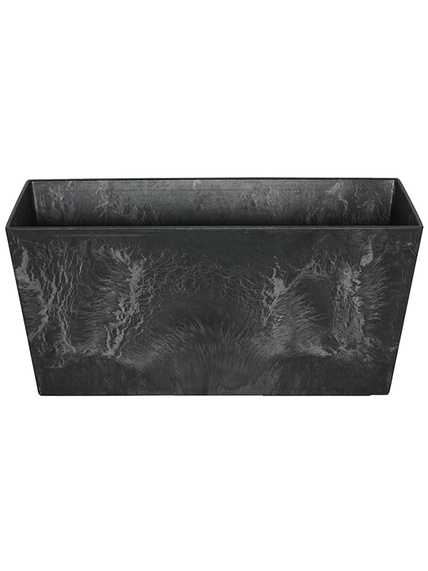 Ghiveci plante L37xW17xH17cm Artstone Ella Balcony Black