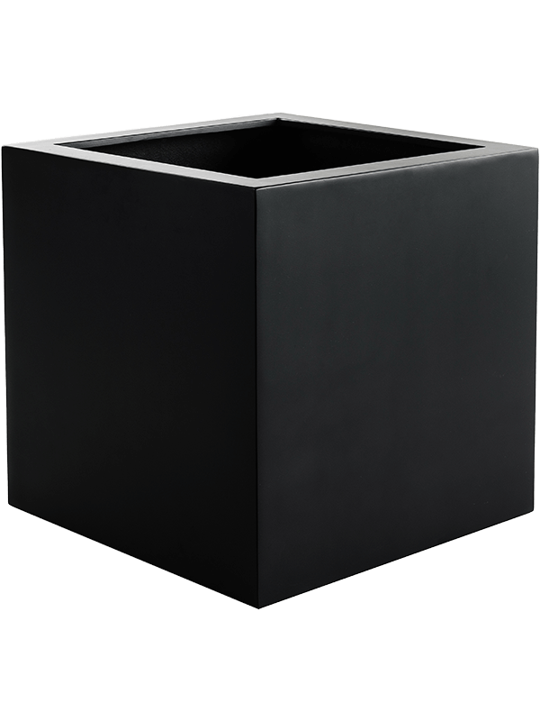 Ghiveci plante L40xW40xH40cm Argento Cube Black