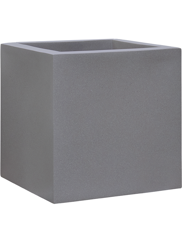 Ghiveci plante L40xW40xH40cm Cubicae Urban Cube Urban Cool Grey