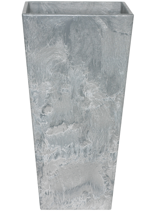 Ghiveci plante L40xW40xH90cm Artstone Ella vase grey