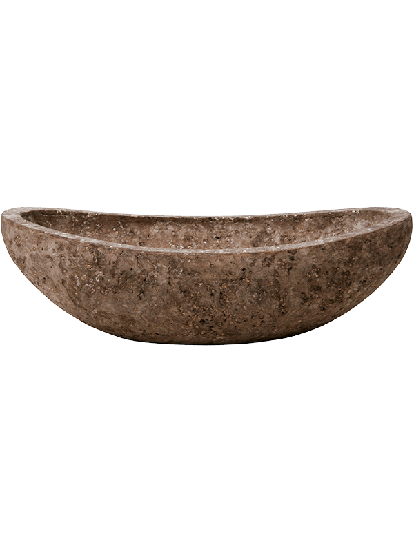 Ghiveci plante L46xW20xH13cm Baq Polystone Plain Boat Rock