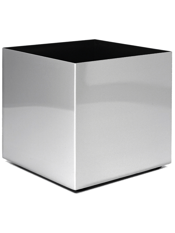 Ghiveci plante L50xW50xH50cm Alure Trend Aluminium brushed lacquered