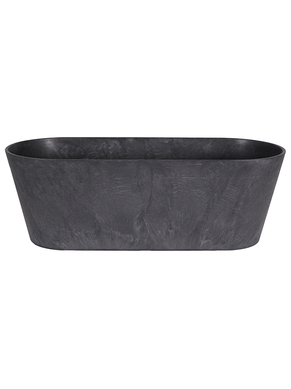 Ghiveci plante L55xW16xH17cm Artstone Claire Balcony Black