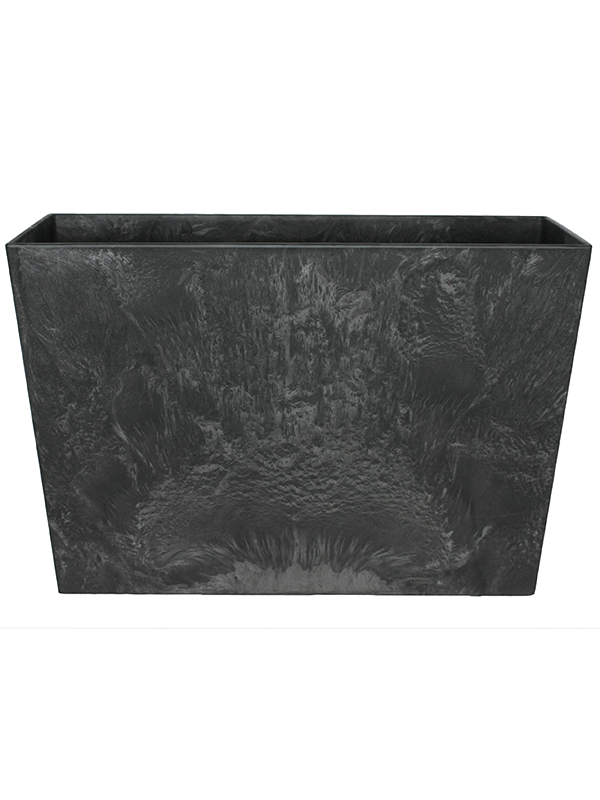 Ghiveci plante L60xW26xH40cm Artstone Ella divider black