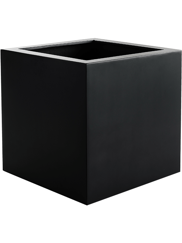 Ghiveci plante L60xW60xH60cm Argento Cube Black