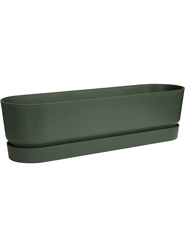 Ghiveci plante L68xW19xH18cm Greenville Trough Long Leaf Green