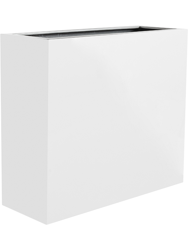 Ghiveci plante L69xW26xH64cm Argento Divider Matt White