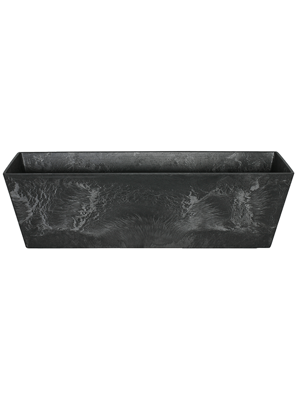 Ghiveci plante L74xW17xH17cm Artstone Ella balcony black