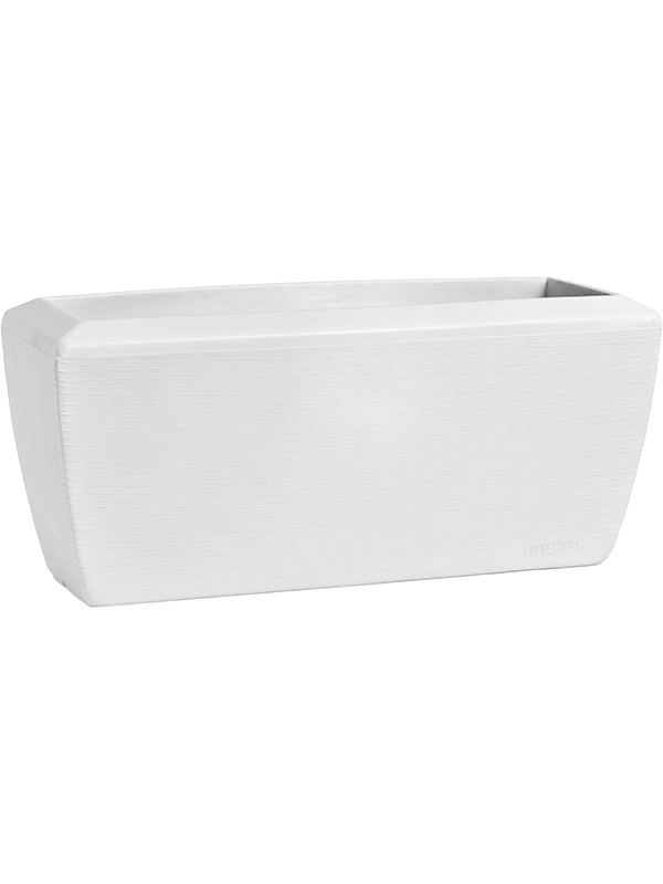 Ghiveci plante L90xW35xH40cm Capi Arc Granite Planter Rectangle White