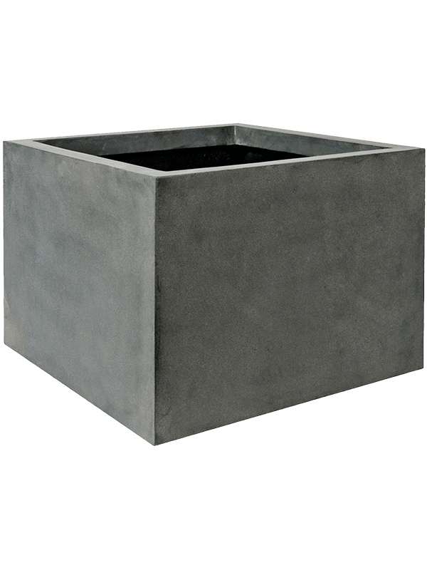 Ghiveci plante L90xW90xH60cm Fiberstone Jumbo Middle High L Grey