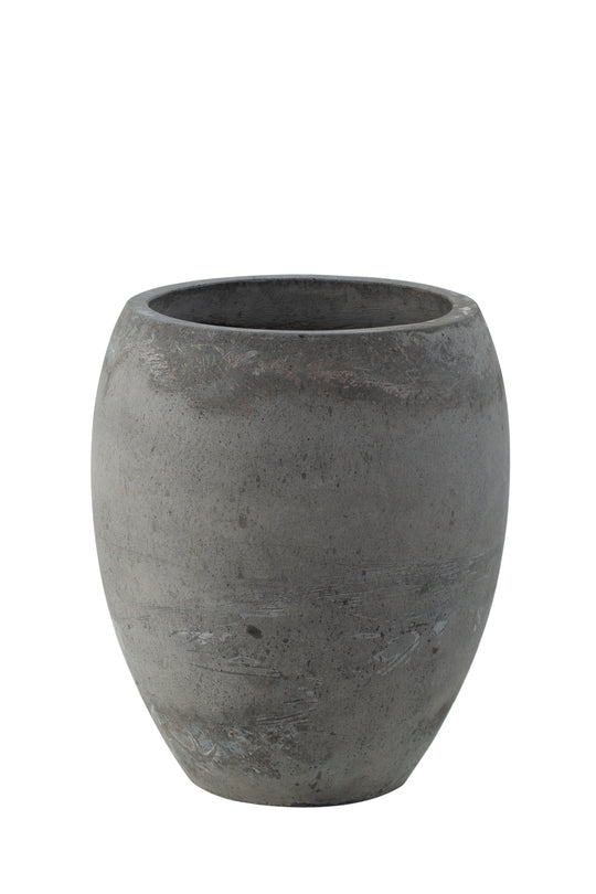 Ghiveci plante Perdica D39xH45 cm gri ciment