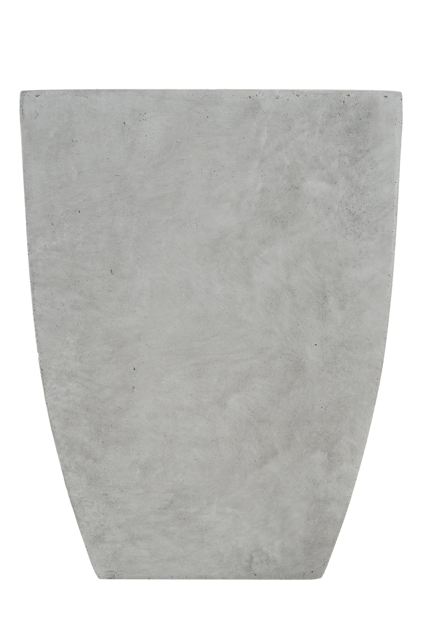 Ghiveci pt flori 28x28x40 cm. ciment alb
