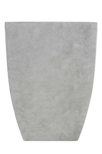 Ghiveci pt flori 28x28x40 cm. ciment alb