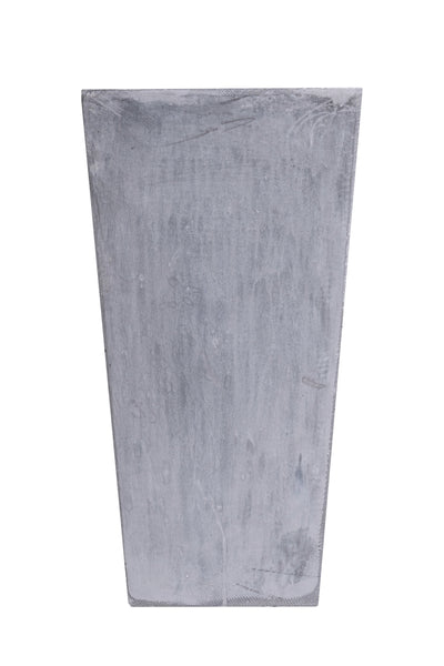 Ghiveci pt plante 24x24x47 cm. gri ciment