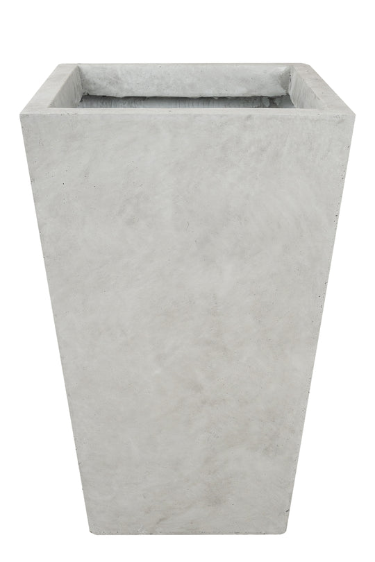 Ghiveci pt plante 25x25x40. gri ciment