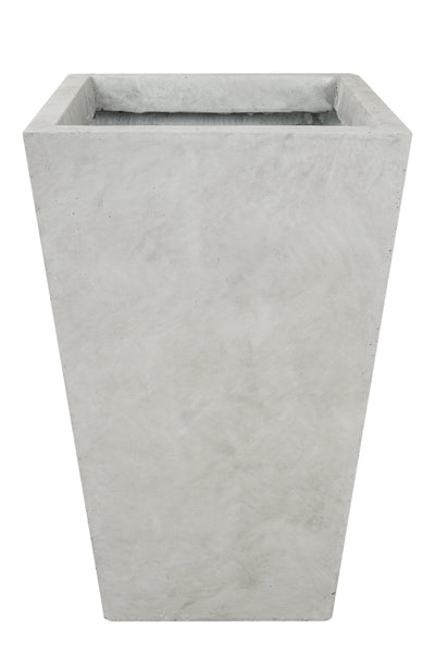 Ghiveci pt plante 25x25x40. gri ciment