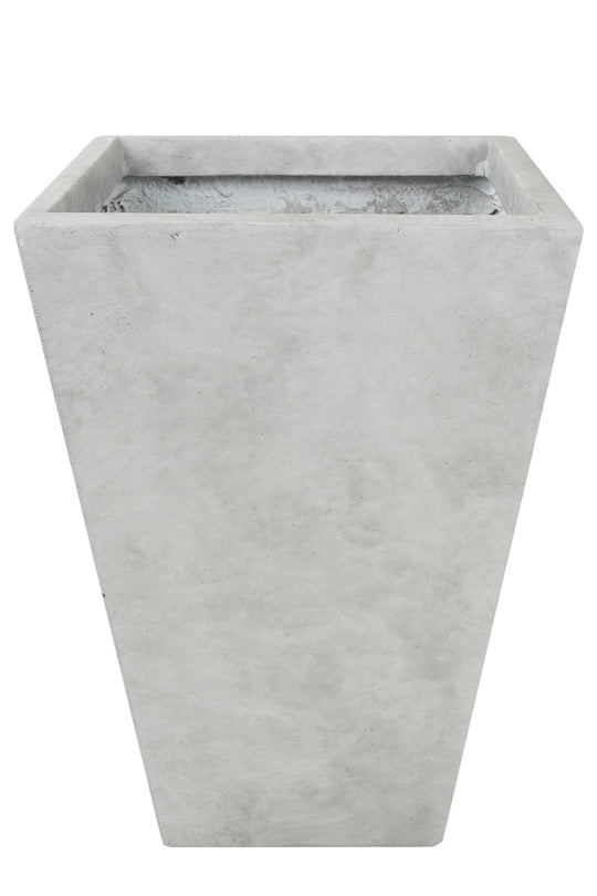 Ghiveci pt plante 32x32x46. gri ciment