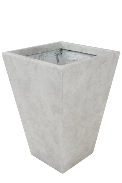 Ghiveci pt plante 32x32x46. gri ciment