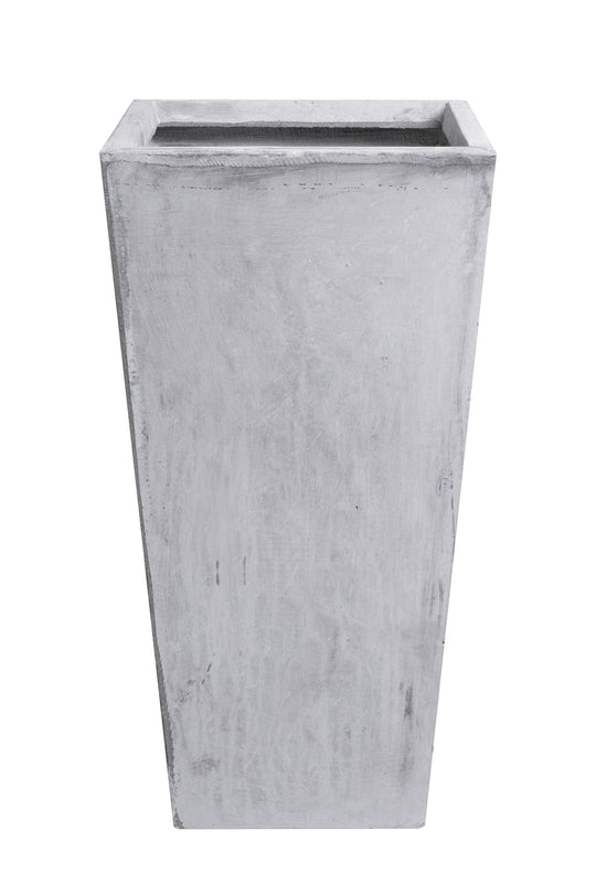 Ghiveci pt plante 32x32x62 cm. gri ciment