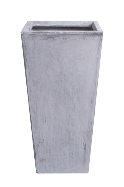 Ghiveci pt plante 32x32x62 cm. gri ciment