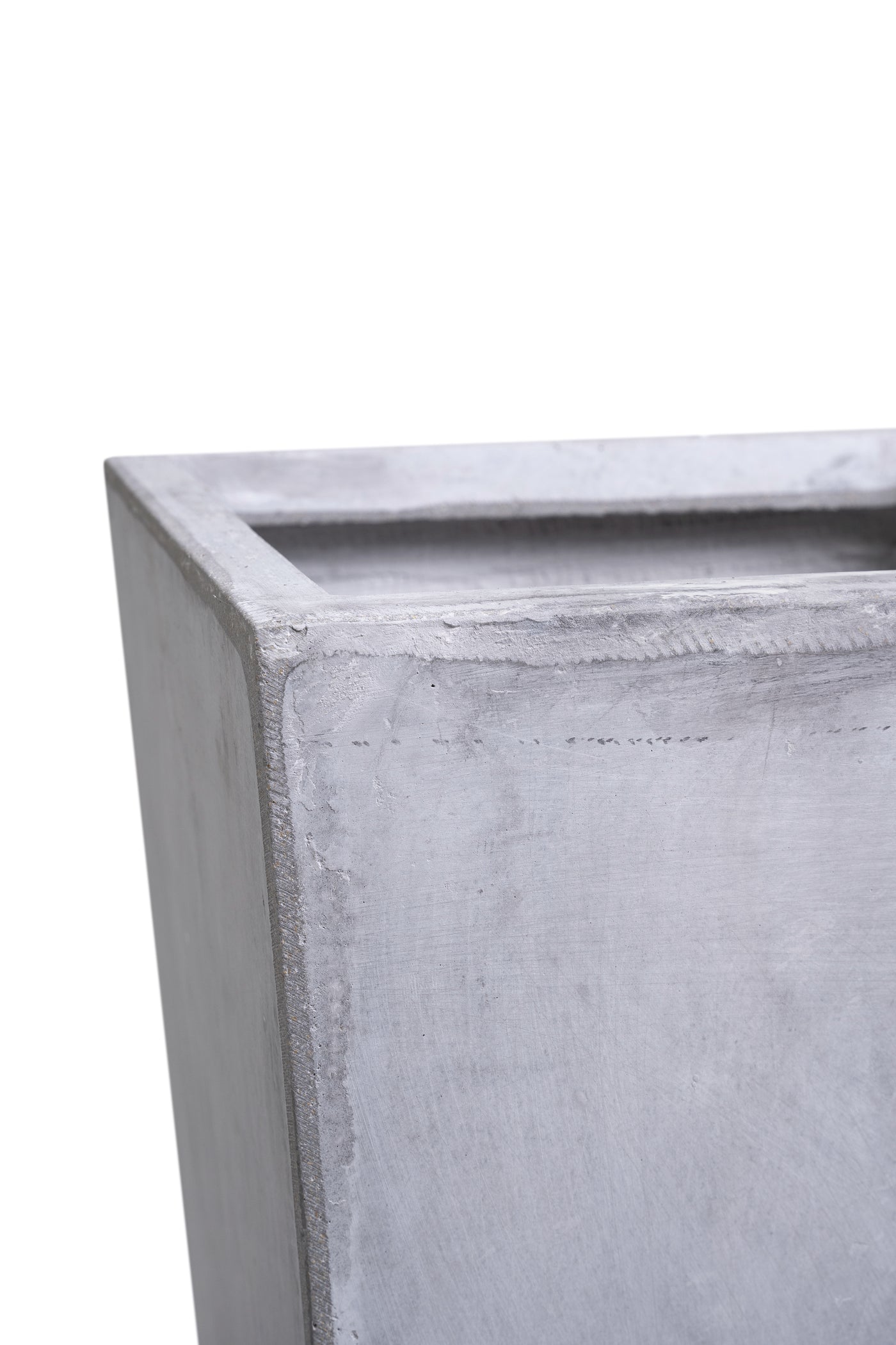 Ghiveci pt plante 32x32x62 cm. gri ciment