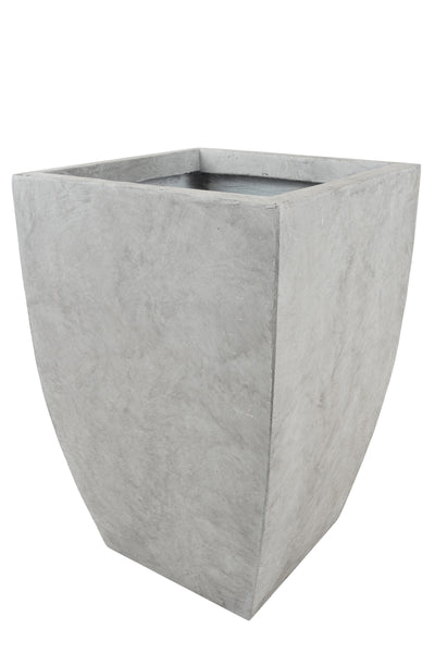 Ghiveci pt plante 36x36x53 cm. gri ciment