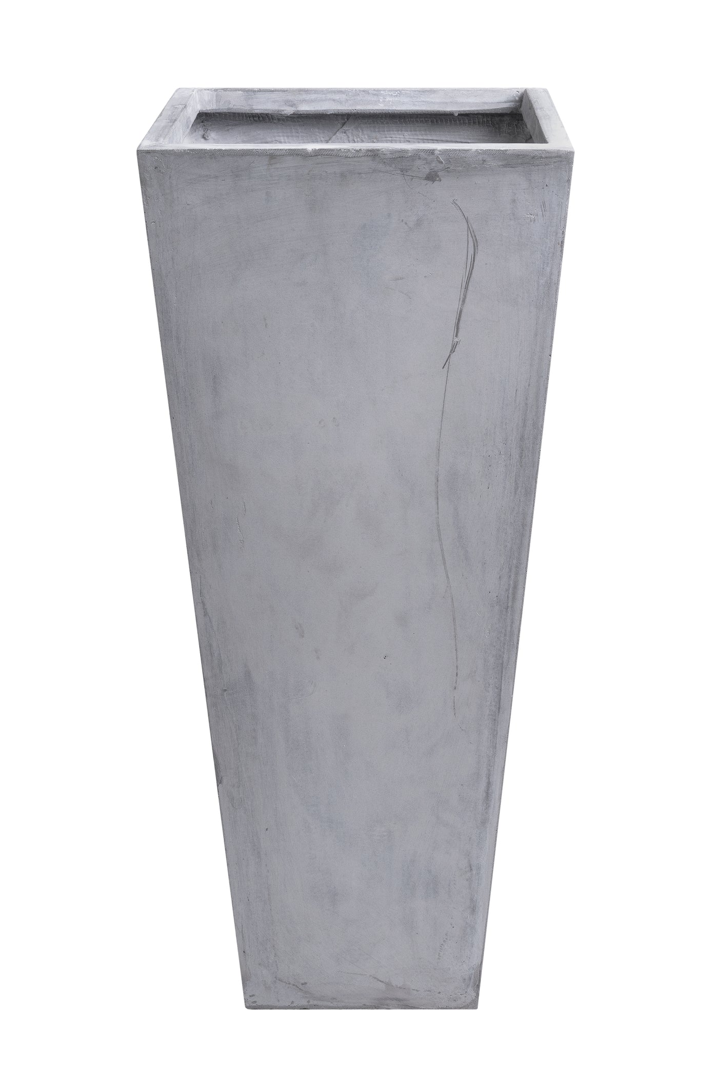 Ghiveci pt plante 40.5x40.5x94 cm. gri ciment