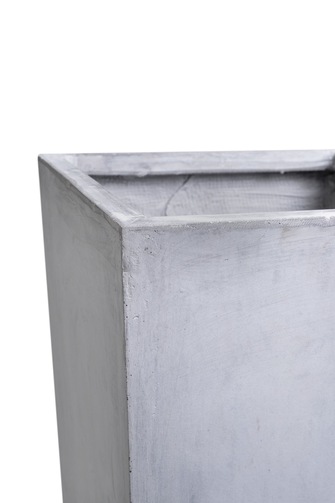 Ghiveci pt plante 40.5x40.5x94 cm. gri ciment