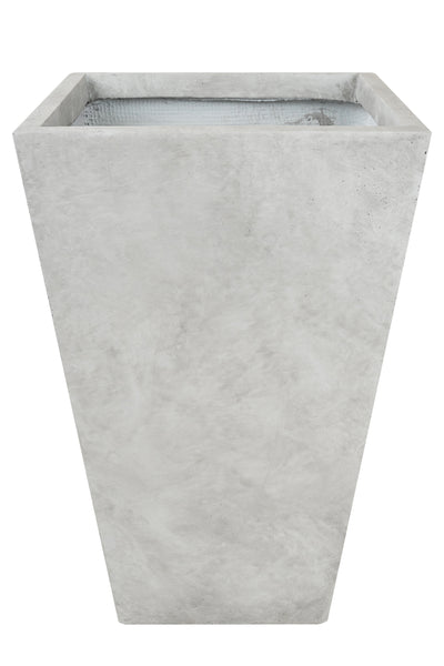 Ghiveci pt plante 40x40x62. gri ciment