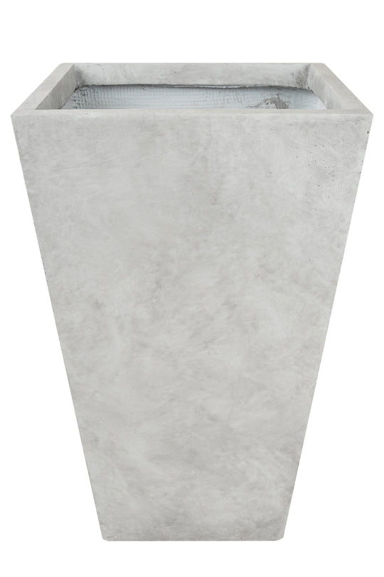 Ghiveci pt plante 40x40x62. gri ciment