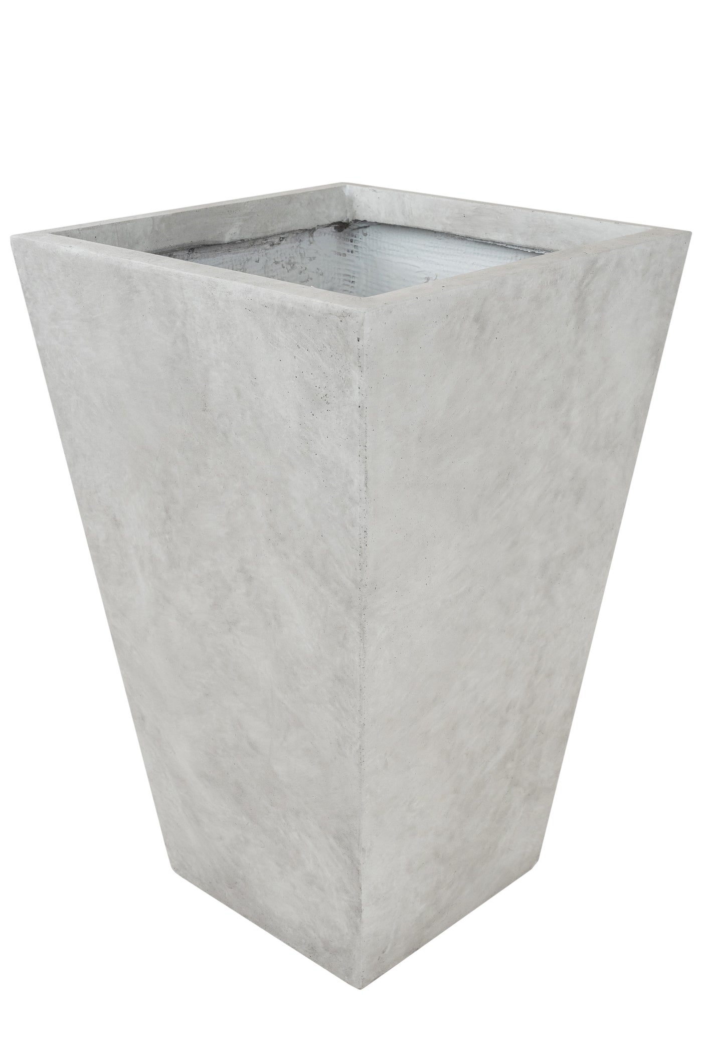 Ghiveci pt plante 40x40x62. gri ciment