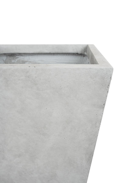Ghiveci pt plante 40x40x62. gri ciment