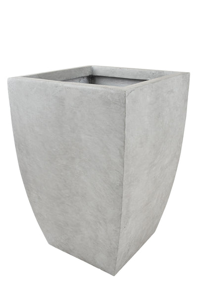Ghiveci pt plante 44x44x64 cm. gri ciment