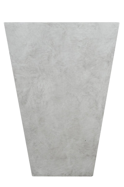 Ghiveci pt plante 53x53x80. gri ciment