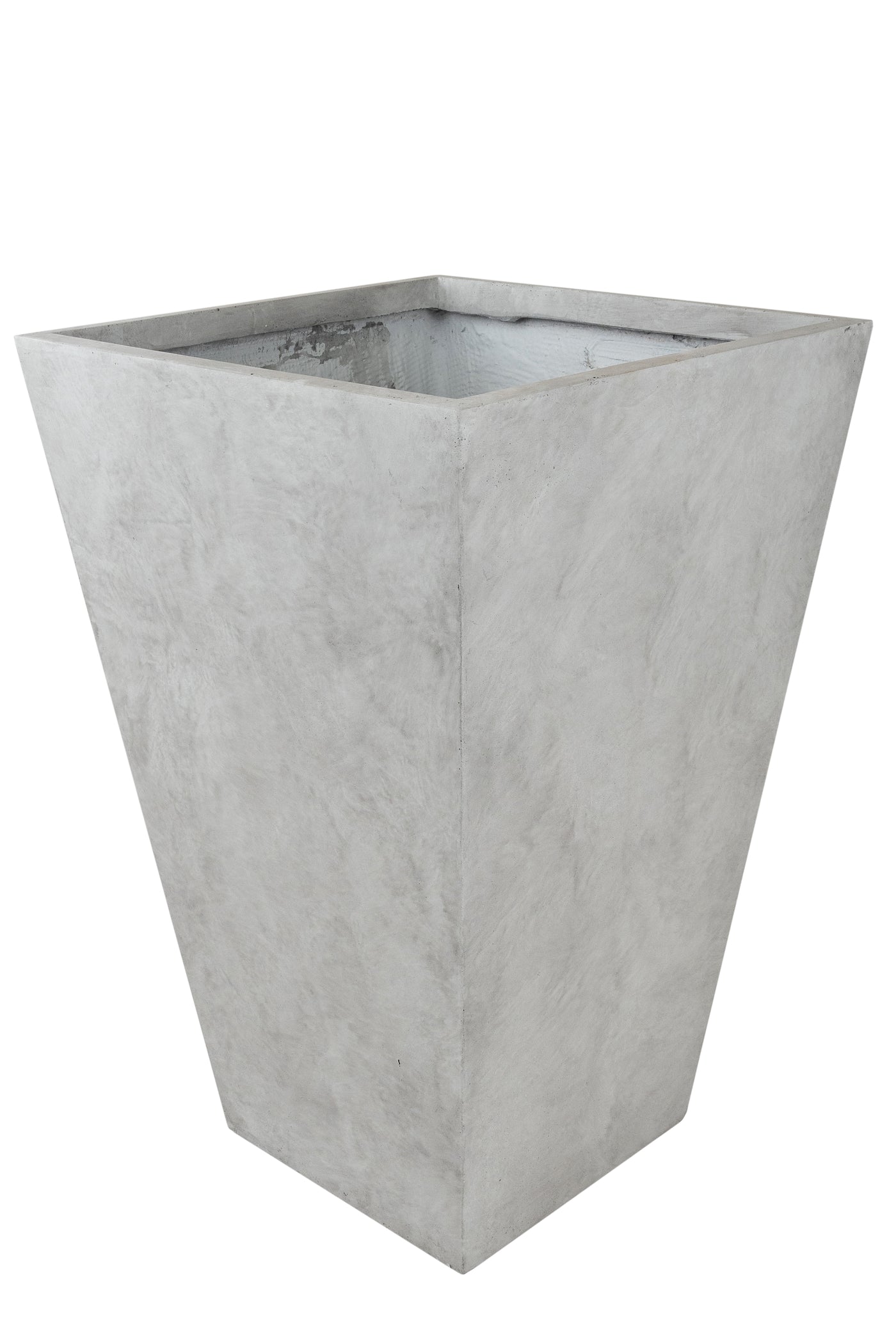 Ghiveci pt plante 53x53x80. gri ciment