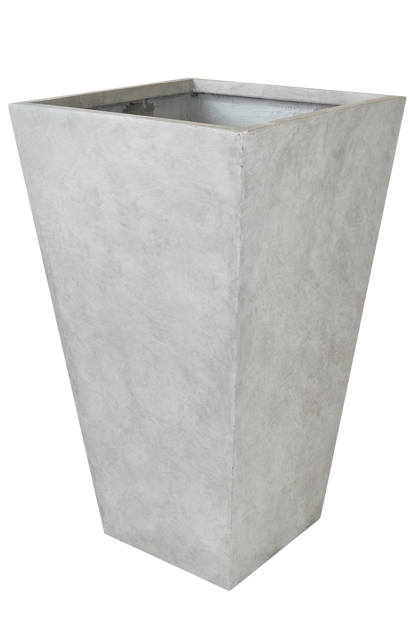 Ghiveci pt plante 60x60x102. gri ciment