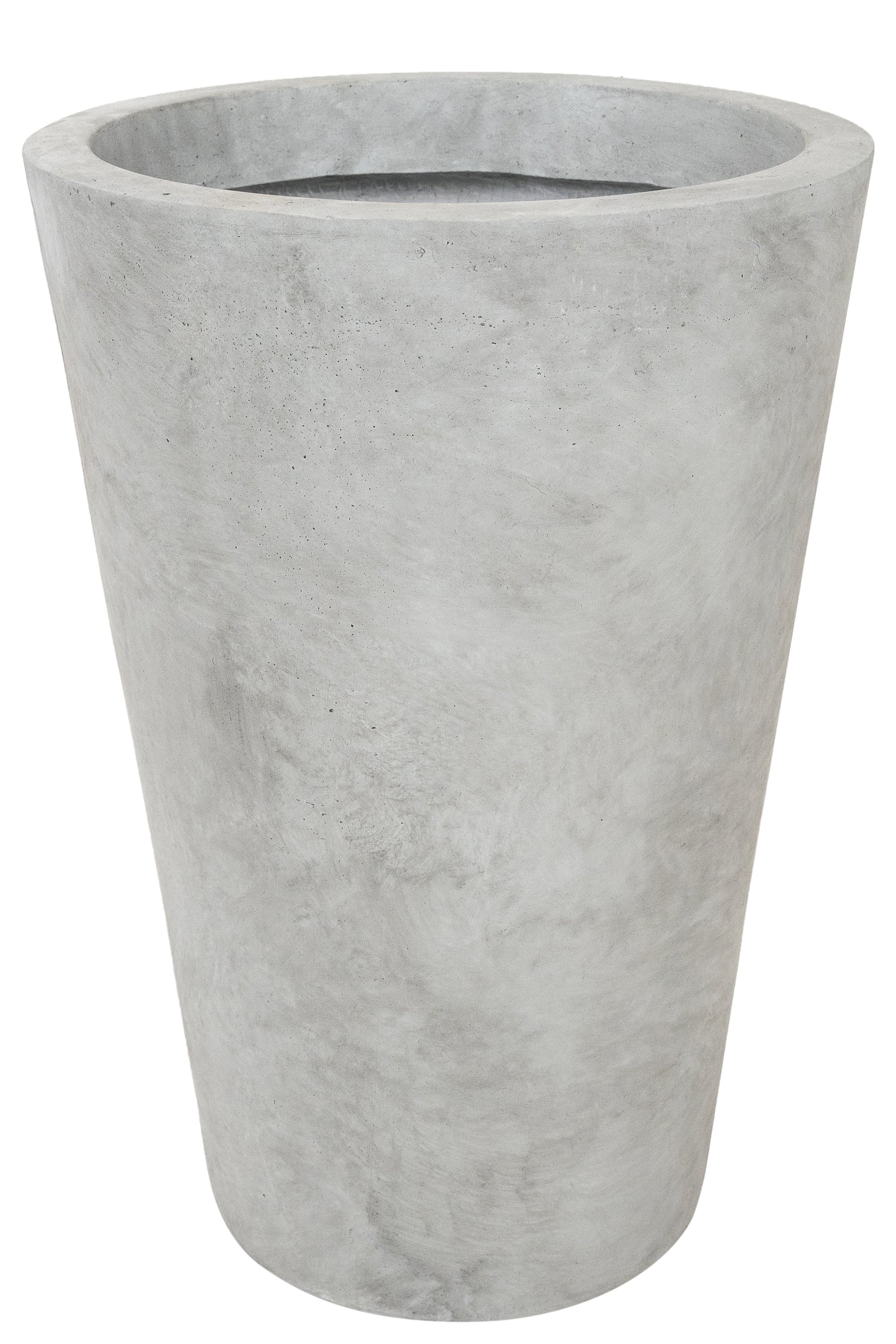 Ghiveci pt plante D32xH45 cm. ciment alb