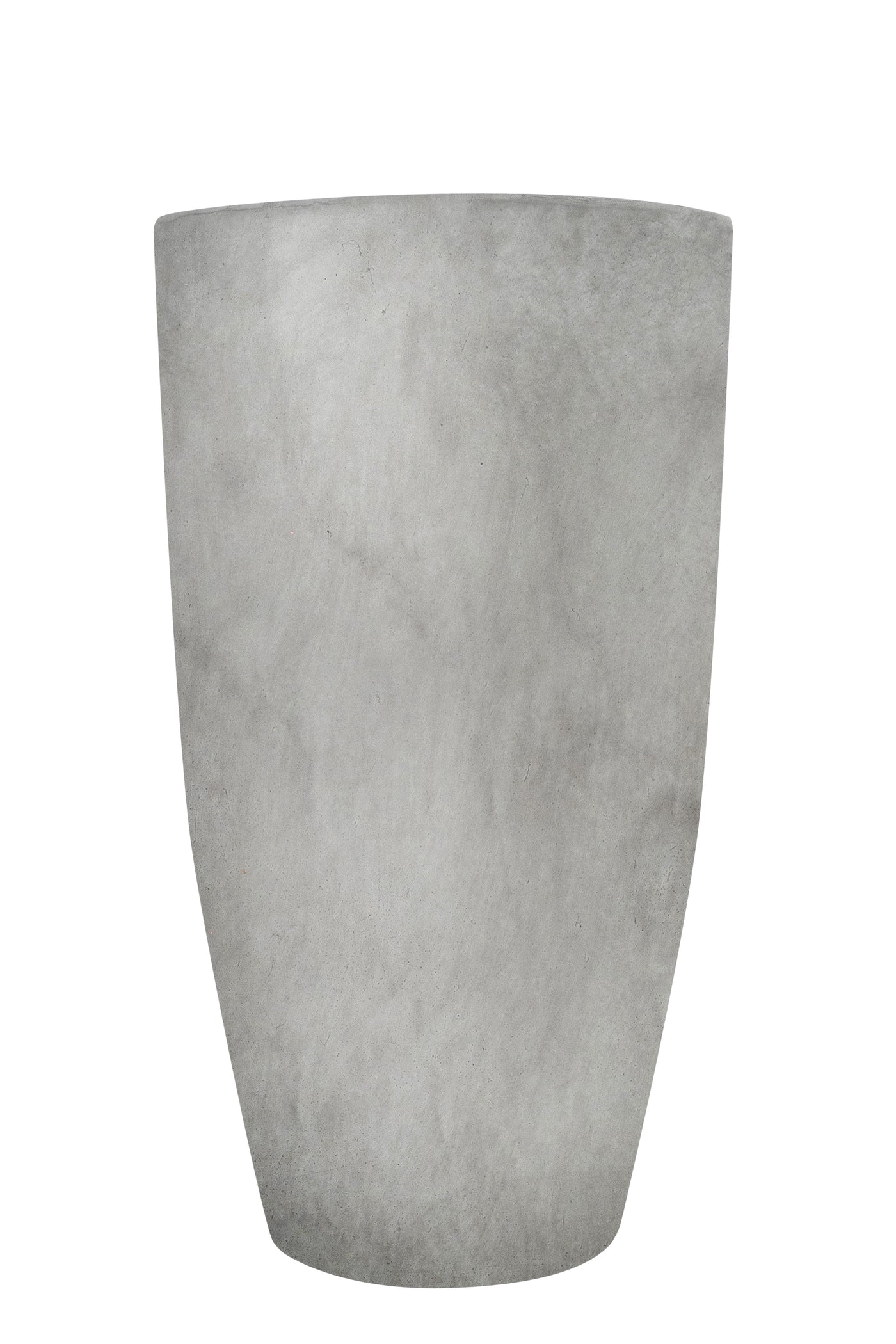 Ghiveci pt plante D34xH60 cm. ciment alb