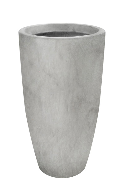 Ghiveci pt plante D34xH60 cm. gri ciment