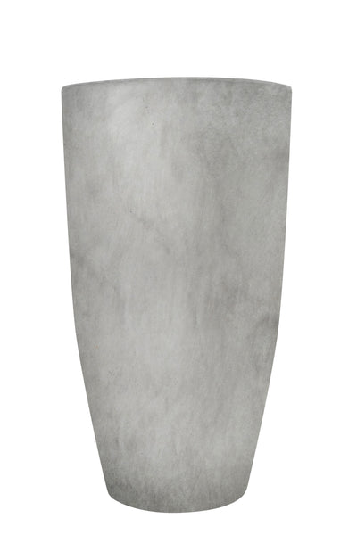 Ghiveci pt plante D34xH60 cm. gri ciment