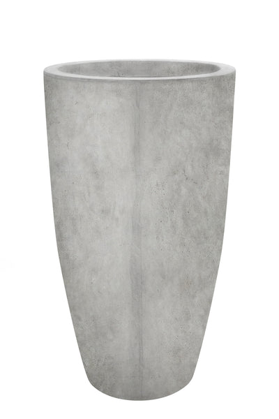 Ghiveci pt plante D34xH60 cm. gri ciment