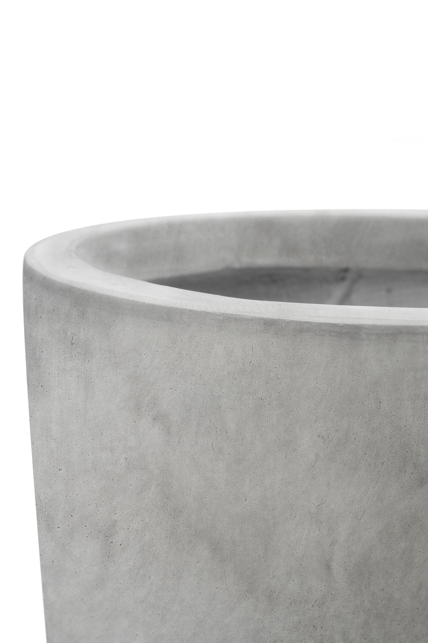 Ghiveci pt plante D34xH60 cm. gri ciment