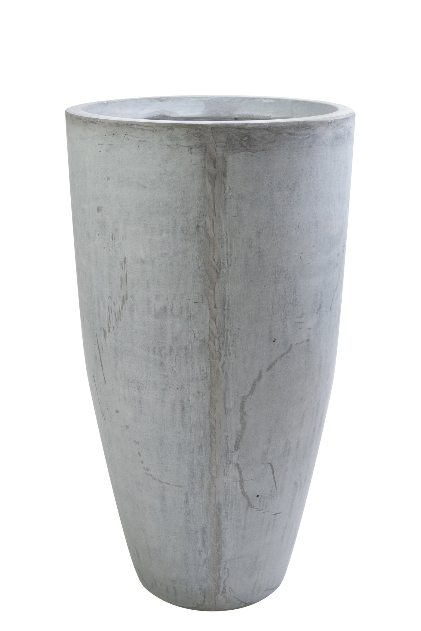 Ghiveci pt plante D44xH80 cm. gri ciment