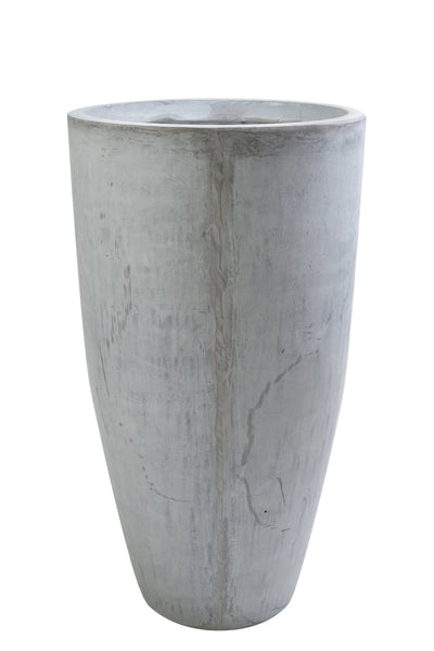 Ghiveci pt plante D44xH80 cm. gri ciment