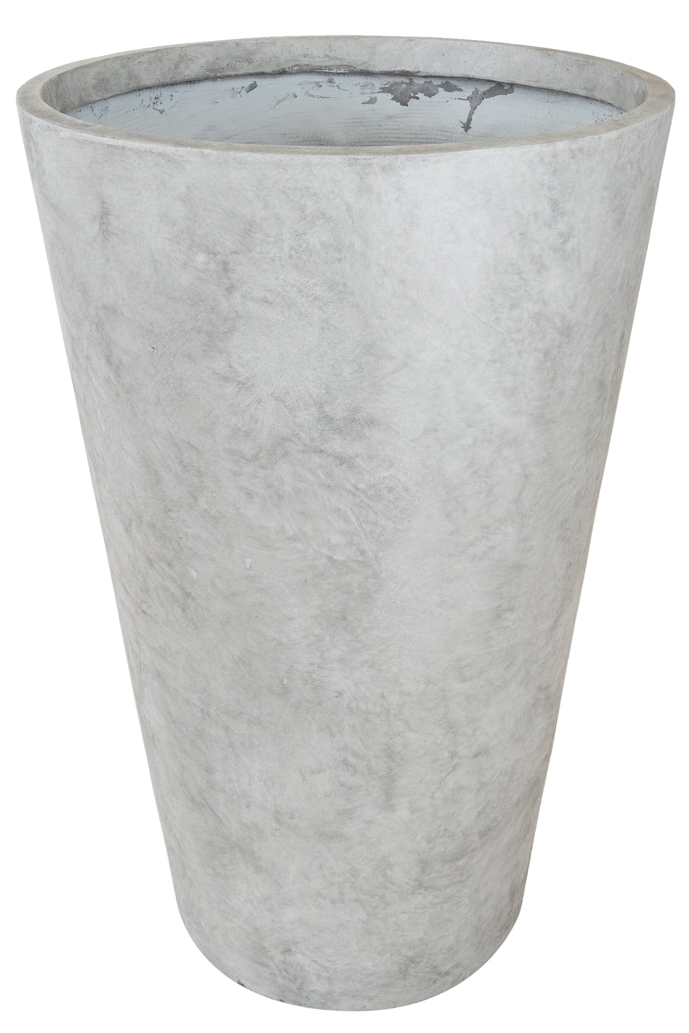 Ghiveci pt plante D65xH100 cm. gri ciment
