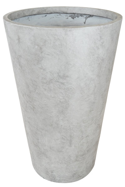 Ghiveci pt plante D65xH100 cm. gri ciment