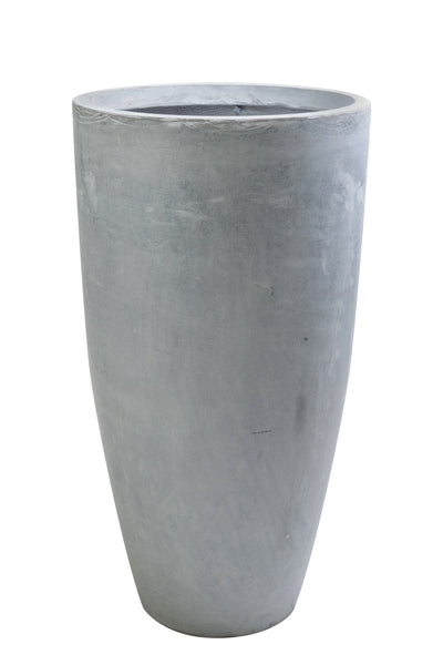 Ghiveci pt plante H100xD54 cm. gri ciment